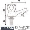 Bristan Club Basin Taps 4 Litre Flow Limit Dimensions